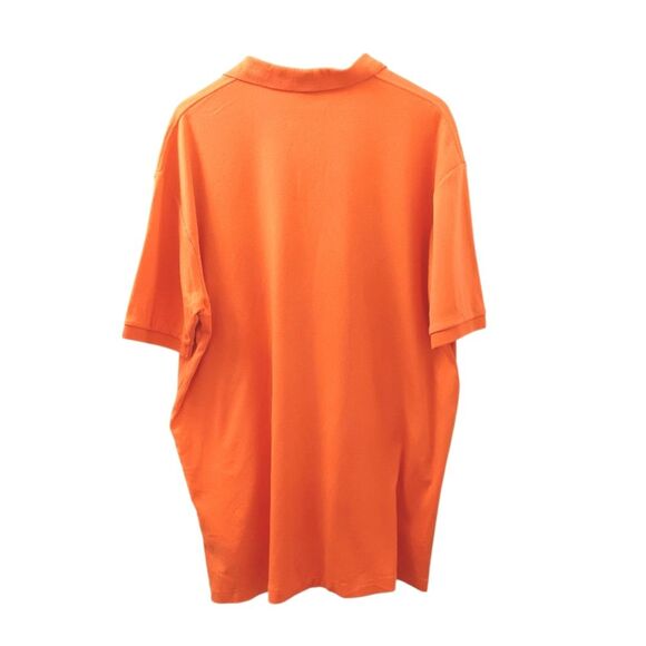 POLO RALPH LAUREN Men’s Orange Classic Fit Polo Shirt XL Embroidered Logo - Picture 3 of 7